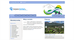 Desktop Screenshot of karpacznoclegi.pl